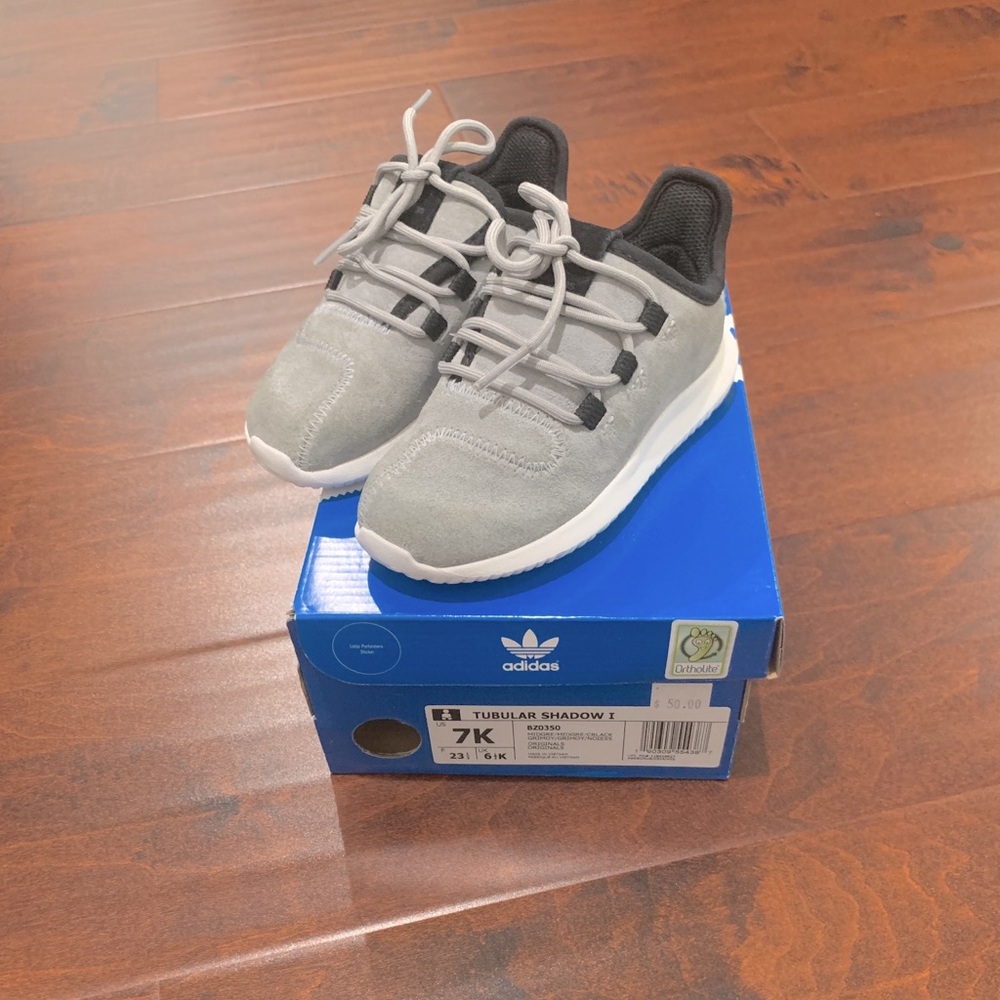 Adidas Tubular Shadow I Toddler Size 7 Gray